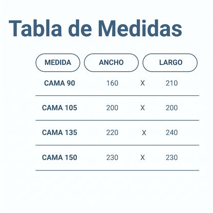 Klak Única® — El edredón que se lava como una sábana