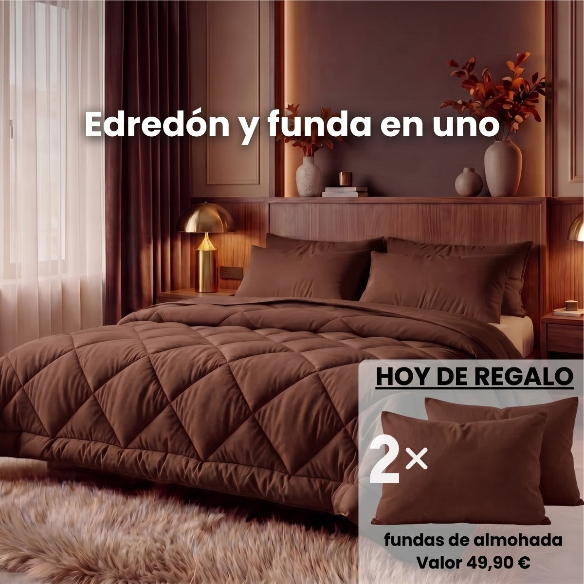 Klak Única® — El edredón que se lava como una sábana